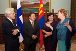 Officiellt besök i Mongoliet 30.8.-1.9. 2011. Copyright © Republikens presidents kansli  